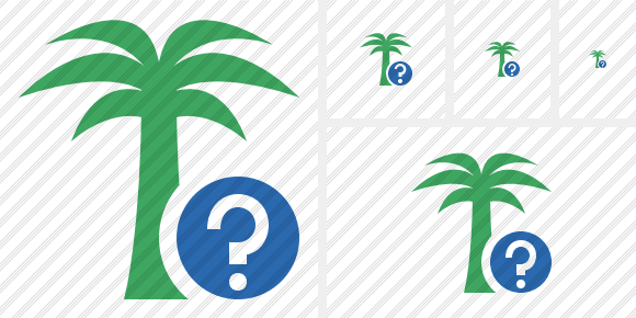 Palmtree Help Icon Palmtree Help Icon