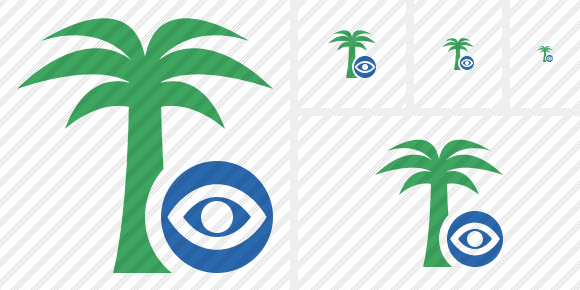 Palmtree View Icon Palmtree View Icon