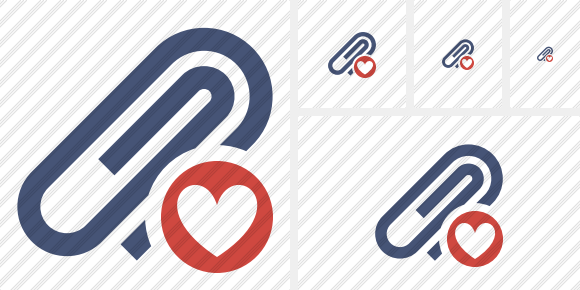 Paperclip Favorites Symbol