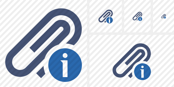 Paperclip Information Icon Paperclip Information Icon