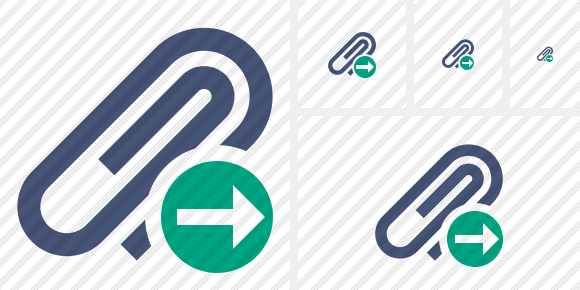 Paperclip Next Icon Paperclip Next Icon