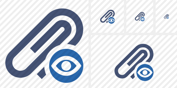Paperclip View Icon Paperclip View Icon