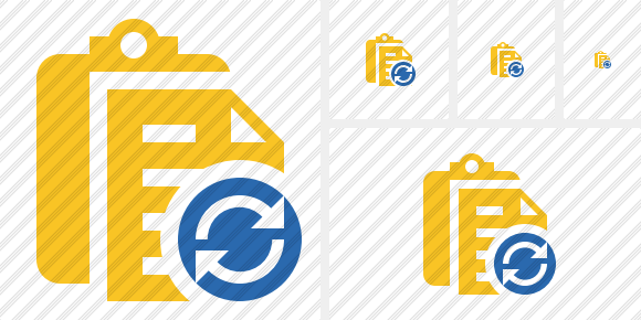 Paste 2 Refresh Symbol Paste 2 Refresh Symbol
