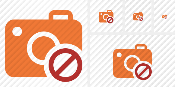 Photocamera Block Symbol Photocamera Block Symbol