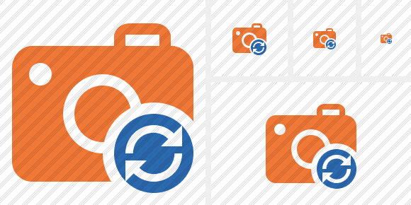 Photocamera Refresh Symbol Photocamera Refresh Symbol