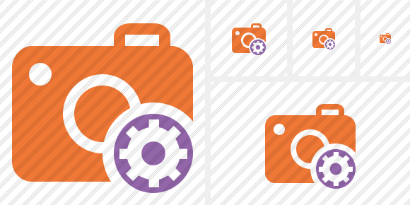 Photocamera Settings Icon