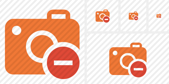 Photocamera Stop Icon