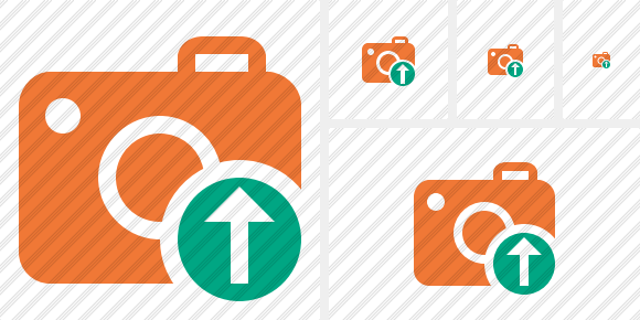 Photocamera Upload Symbol