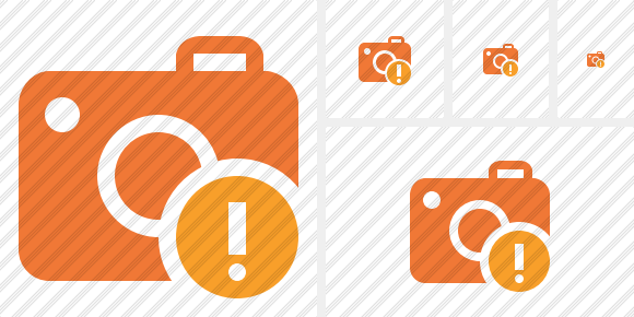Photocamera Warning Symbol Photocamera Warning Symbol
