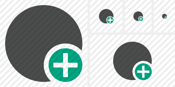 Point Dark Add Icon Point Dark Add Icon