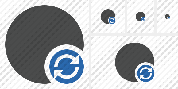 Point Dark Refresh Icon Point Dark Refresh Icon