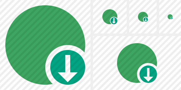 Icône Point Green Download Icône Point Green Download