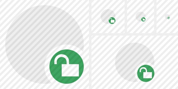 Point Light Unlock Icon Point Light Unlock Icon