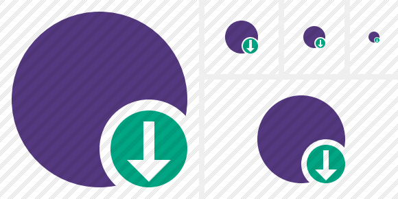 Point Purple Download Icon Point Purple Download Icon