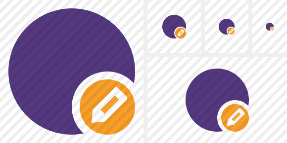 Point Purple Edit Icon Point Purple Edit Icon
