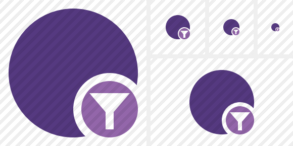 Point Purple Filter Icon