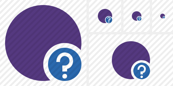 Point Purple Help Icon Point Purple Help Icon