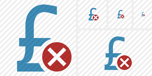 Pound Cancel Symbol Pound Cancel Symbol
