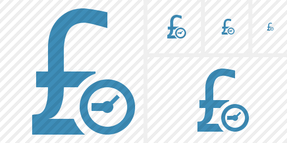 Pound Clock Symbol Pound Clock Symbol