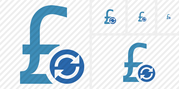 Pound Refresh Symbol Pound Refresh Symbol