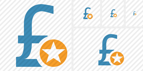 Pound Star Icon