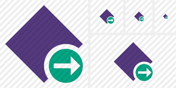 Rhombus Purple Next Icon Rhombus Purple Next Icon
