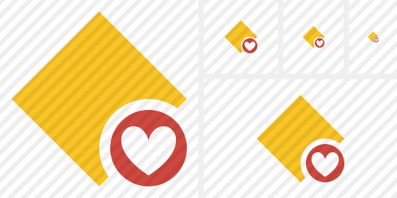 Icona Rhombus Yellow Preferiti Icona Rhombus Yellow Preferiti
