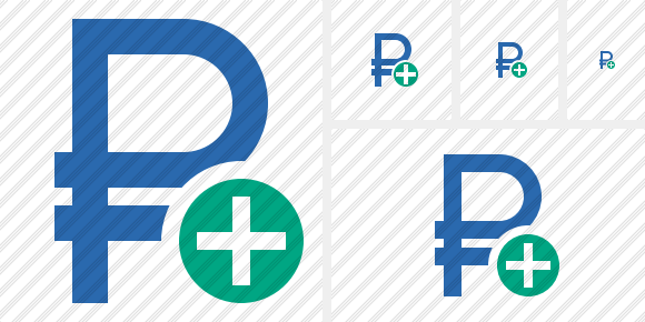 Ruble Add Symbol Ruble Add Symbol