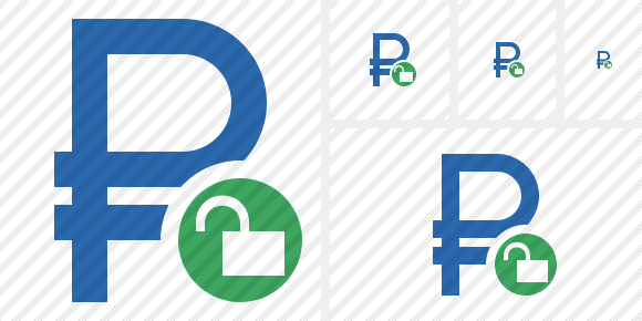 Icona Ruble Sblocco