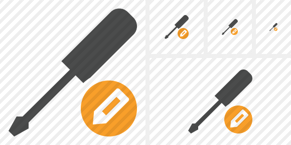 Screwdriver Edit Icon