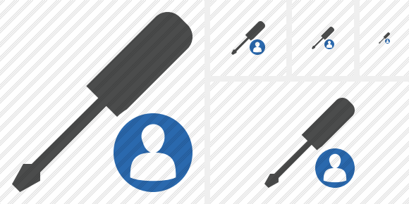 Screwdriver User Icon Screwdriver User Icon