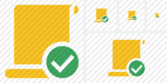 Script Blank 2 Ok Icon Script Blank 2 Ok Icon