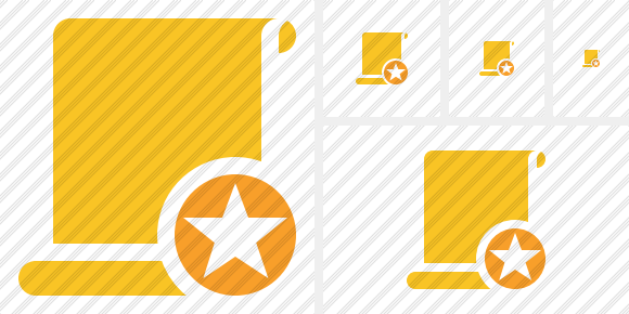 Script Blank 2 Star Icon Script Blank 2 Star Icon