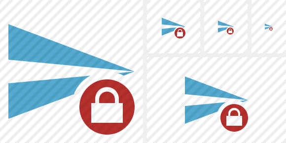 Send Lock Symbol Send Lock Symbol