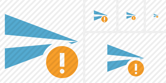 Send Warning Symbol Send Warning Symbol