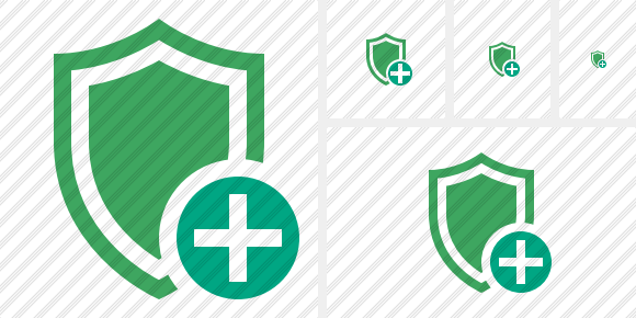 Shield Add Icon Shield Add Icon