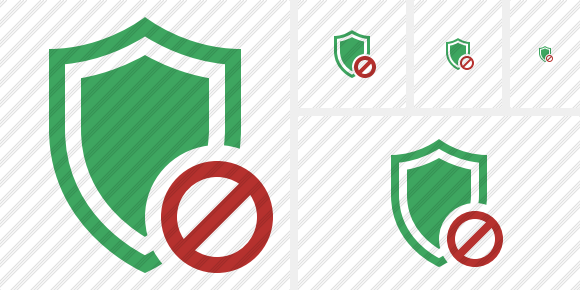 Shield Block Icon Shield Block Icon