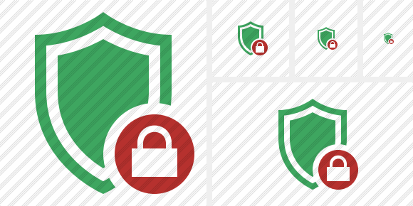 Shield Lock Icon Shield Lock Icon