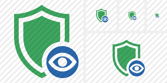 Shield View Icon Shield View Icon