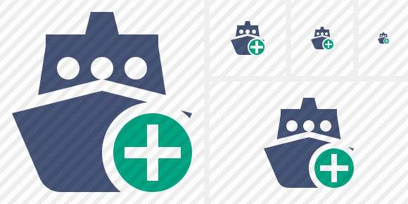 Ship 2 Add Icon Ship 2 Add Icon