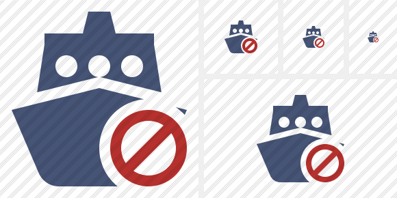 Ship 2 Block Icon Ship 2 Block Icon
