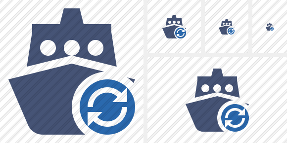 Ship 2 Refresh Icon Ship 2 Refresh Icon