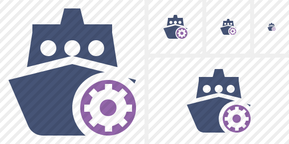 Ship 2 Settings Icon Ship 2 Settings Icon