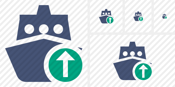 Ship 2 Upload Icon Ship 2 Upload Icon
