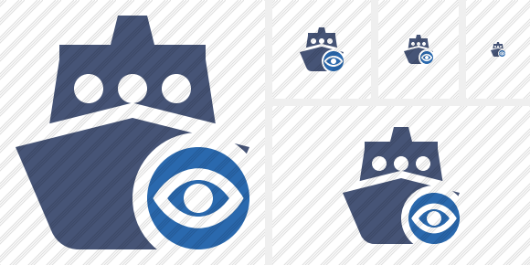 Ship 2 View Icon Ship 2 View Icon
