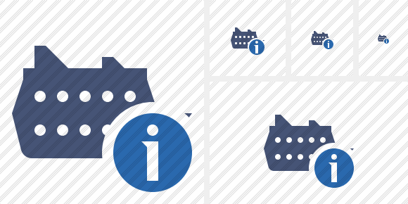 Ship Information Icon Ship Information Icon