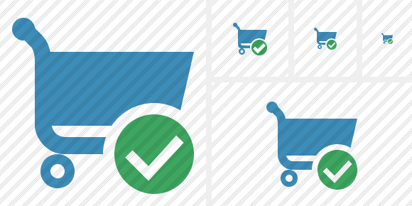 Shopping Ok Icon Shopping Ok Icon
