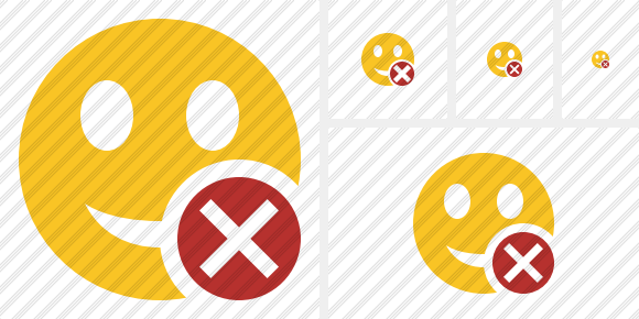 Smile Cancel Symbol