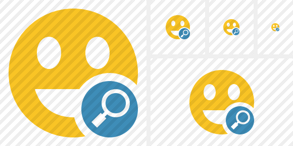 Smile Laugh Search Icon Smile Laugh Search Icon