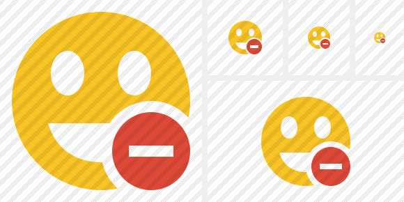 Smile Laugh Stop Icon Smile Laugh Stop Icon